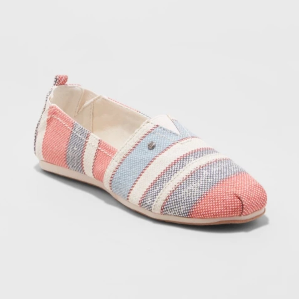 Mad Love Lydia Star and Stripe Canvas Sneakers